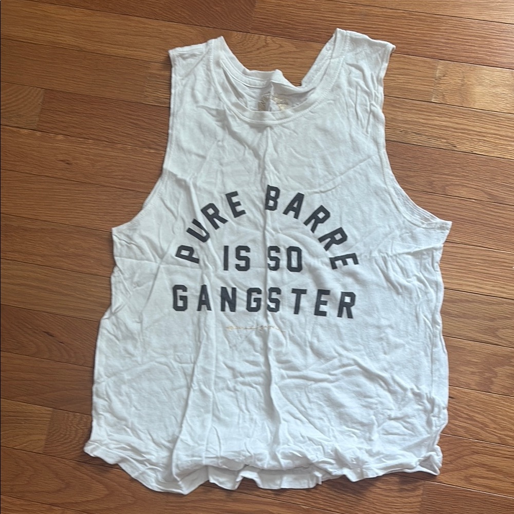 Spiritual Gangster White Muscle Tee